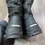 Sorel Women’s Whitney Tall Lace II Boot Black Waterproof Boots Women’s Size 5 Photo 4