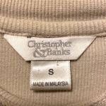 Christopher & Banks Beige Turtleneck Tank Top Photo 2