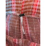 Free People  Fine Line Flare Leg Pant in Rust Combo Size Medium Boho Women's Photo 2