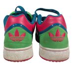 Adidas Forum Low Sneakers Women Size 7 Teal Pink Green White Athletic Shoes Photo 5
