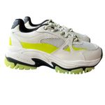 The Kooples NWT  White Bicolor Sneakers with Platform Sole Size 39 Box. Dust bag Photo 4