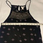 Sun & Shadow  Boho Black Beaded Dress Size Small Photo 4