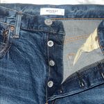 Moussy Vintage Atlanta Twisted Wide Pants Size 27 Blue Photo 1