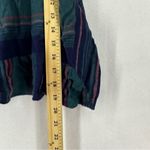 Ecote  Loose Fit Cropped Tank Top Striped Womans Size M Green Blue Photo 6