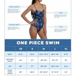 Chubbies  One Piece Swimsuit Women’s Size Medium Shark Bite Print Photo 5