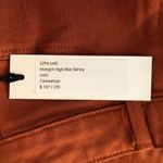 L'Agence  Margot High Rise Skinny Jeans Ankle Crop Cinnamon Brown 25 Photo 4