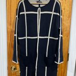 Barbour Women’s  Dress Tartan Clasp Cardigan Sweater Windowpane Dress Size Medium Photo 0