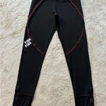 VICTORIA'S SECRET PINK Ultimate Yoga Leggings Pants Black Red Size M Size M Photo 0