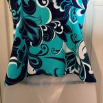 Vintage Jamaica Bay 1990s Ruffled Front Paisley Print Tankini Swim Top 8 Photo 12