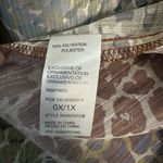 Democracy  Sheer Animal Print Cardigan Kimono Open Front Ruffle Boho Womens 1X Photo 8