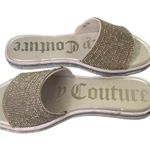 Juicy Couture Yummy Silver Sandal Slides 7 Photo 1