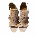 Charlotte Russe Light Gray Suede Heels Photo 4