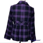 kim rogers  career purple black button jacket sz 14 Photo 1