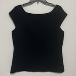 Eliza J  Black Sleeveless Top Size XL EUC Photo 5