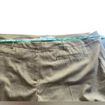 Avenue Studio Women's Beige Dress Pants‎ Size 22P Pleated Front Cuffed Hem Photo 2