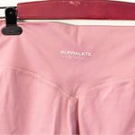 Alphalete  Size Medium Light Pink Athletic Pull on Ruched Back Leggings Photo 1