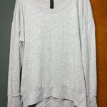 Yogalicious Gray Lightweight Long Sleeve Pullover Sweatshirt – Size XL Photo 0
