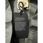 Chaser Linen Button Down A Line Midi Skirt Gray Scout Women's Size Small NWT Photo 5