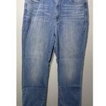Hudson Jeans Blair High Rise Straight Crop Women's Size 30 Blue Rolled Cuffs EUC Photo 0