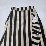 LPA  Hi Low Ruffle Skirt in Black & White XS Photo 4