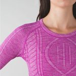 Lululemon Rest Less Pullover Heathered Ultra Violet Size 10 Photo 3