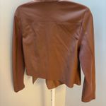 Bar III Faux Leather Asymmetrical Jacket Photo 7