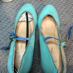 J. Adams  Teal Mary Jane Heels Photo 5