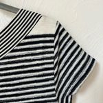 Anthropologie Maeve Haven striped shirt sleeve dress size S Photo 7