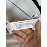 ZARA  Woman SS23 Tan Satin Effect Blend Drape Pareo Wide Leg Pants Ecru‎ Size L Photo 9