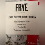 Frye  Ladies Button Front Midi Dress Folk Garden Print NWT Photo 3