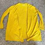 Eileen Fisher  Lightweight Open Front Cardigan  Mustard Yellow‎ Knit Sweater Sz M Photo 1
