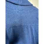 Fenn Wright Manson  Blue Short Sleeve Sweater Top With Button Sleeves Photo 4