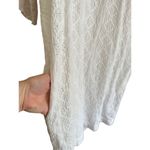 Current/Elliott The Eyelet Cotton T-shirt Dress Short Sleeve Pockets W… Photo 12