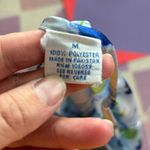 Vintage Pastel Blue Floral Satin Chemise Size M Photo 6