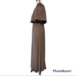 Show Me Your Mumu XXS hacienda maxi dress ruffle top dune color chiffon wedding Photo 2