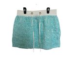 Lilly Pulitzer Hayden Pull On Beach Skirt Ice Cake Blue Small 100% LINEN Photo 2