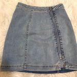 Free People Stretchy Denim Skirt  Photo 0