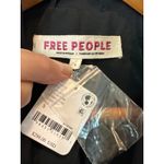 Free People  Agnes Cropped Black Jacket NWT Women’s Small Photo 4