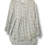 Hinge XS Floral High Low Tunic Blouse Cottagecore Boho Romantic Lightweight Photo 0