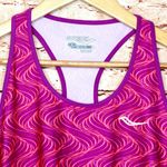 Saucony | Purple/Orange Wavy Racerback Tank Top Photo 4