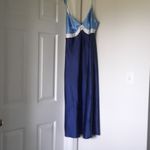 Jones New York  Blue Satin Nightgown SIZE S Photo 1