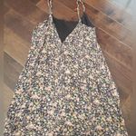 Xhilaration Spaghetti straps flowy dress size large women's warm colors flowers Photo 0