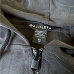 Athleta NWT  Seasoft Bubble Hem Full Zip Photo 4