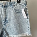 PacSun  size 27 high rise festival denim jean shorts are new with tag Photo 6