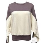 Beyond Yoga  Sz Small Woodland Colorblock Sweater Anthropologie Collab Cozycore Photo 0