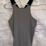 Nike  Shirt Womens Medium Gray Tank Top Dri Fit Shred Loose Fit Activewear Gym Photo 0
