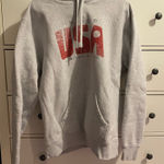 USA Volleyball Gray Hoodie Size L Photo 0