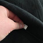 Vintage 80's Cropped Long Sleeve Dimond/Circle Square Leather Print Open Sweater Size M Photo 24