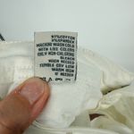 American Rag Womens White Denim Shorts Size 5 Button Fly Pockets Casual Photo 4