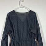 Outerknown Lulu Dress Size Small Black Photo 4